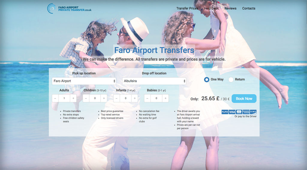 Faro Airport Private Transfers
